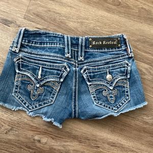 Rock Revival Debbie Shorts Sz 25